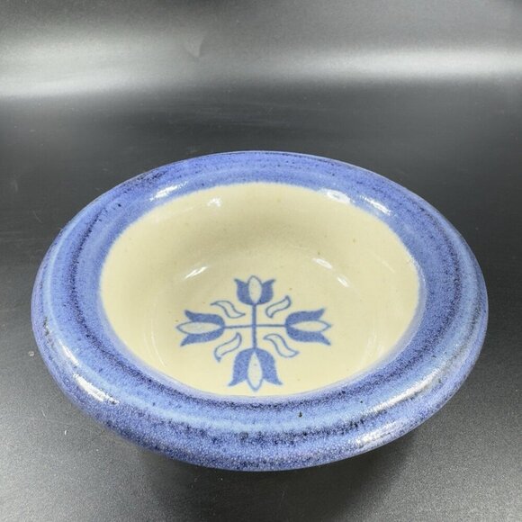 1996 Brinker Pots Pottery Snack Bowl Dish Stoneware Heavy Single Bowl Dish VTG - Picture 8 of 11